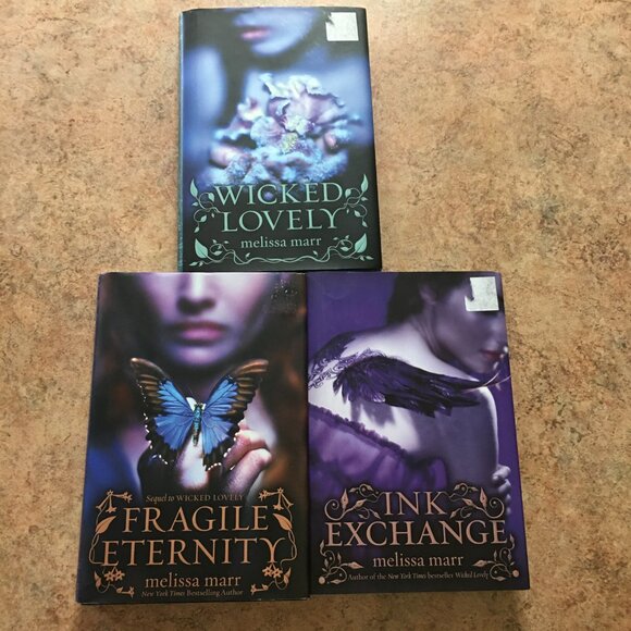melissa marr wicked lovely fragile eternity ink exchange book bundle - Picture 2 of 10